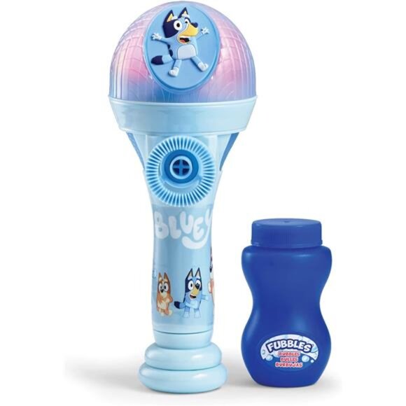 BLUEY Dance Mode Bubble Machine and Toy Microphone | Bluey Toy for Baby, - Picture 5 of 7